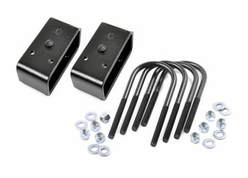 Rough Country 2 Inch Block & U-Bolt Kit